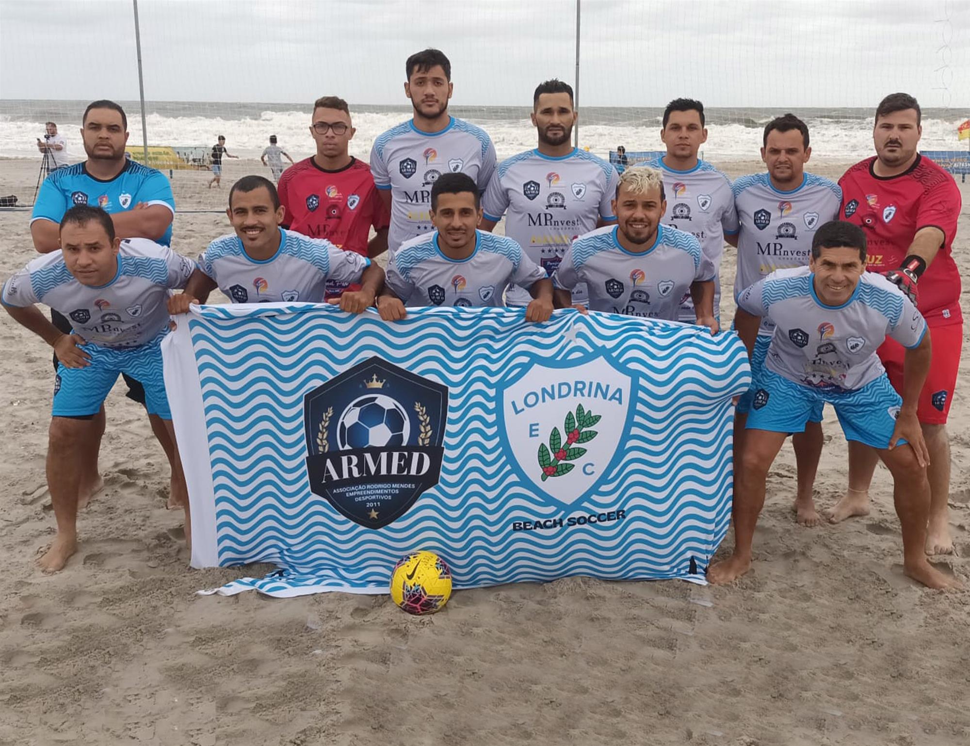 Londrina Beach Soccer disputou o Campeonato Paranaense de 2023